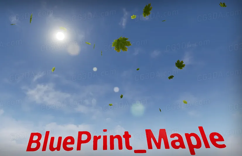 落叶视觉特效-Falling Leaves VFX Pack