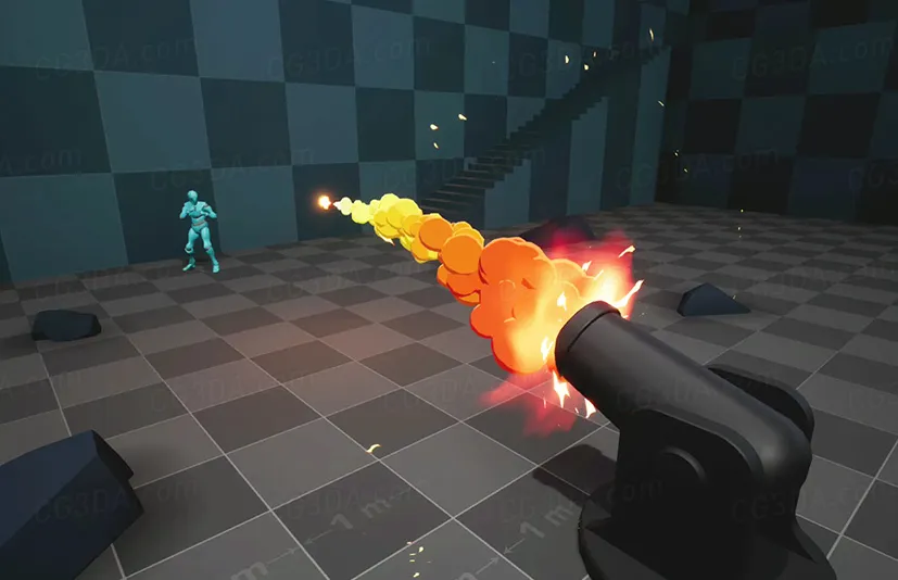 炮击特效-Fantasy FX Pack #1 - Shields and Projectiles
