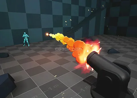 炮击特效-Fantasy FX Pack #1 - Shields and Projectiles