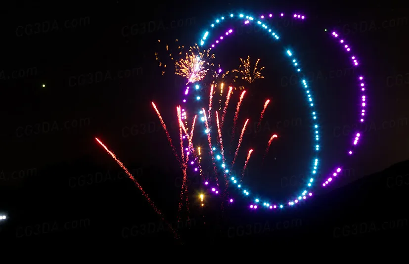 烟花庆典特效-Fireworks Niagara FX