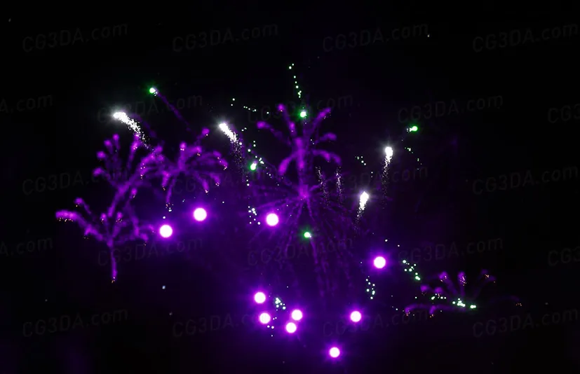 烟花庆典特效-Fireworks Niagara FX