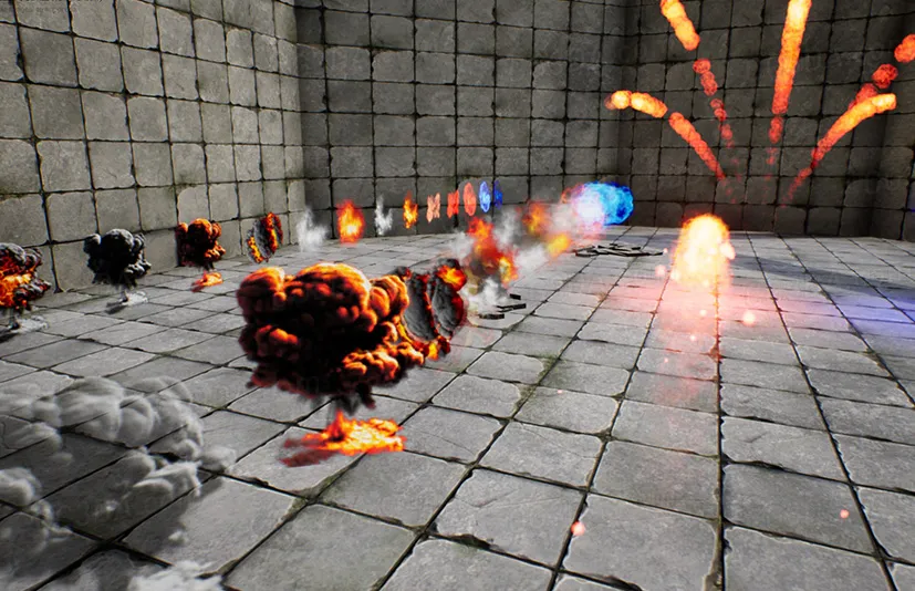 爆炸烟雾火焰特效-FX KandolPack: FumeFX Effects