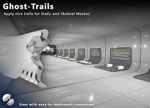 移动轨迹-Ghost Trails