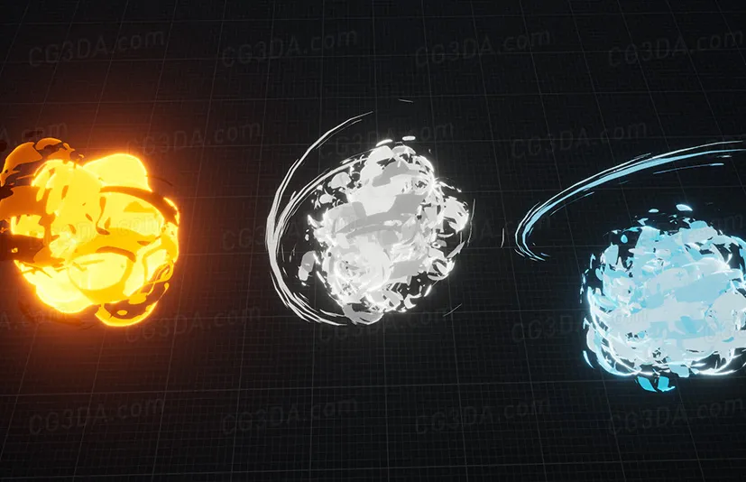 元素视觉特效包-Hit Vfx Pack
