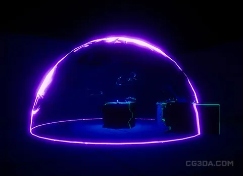 交互式力场护盾特效-Interactive Force Fields