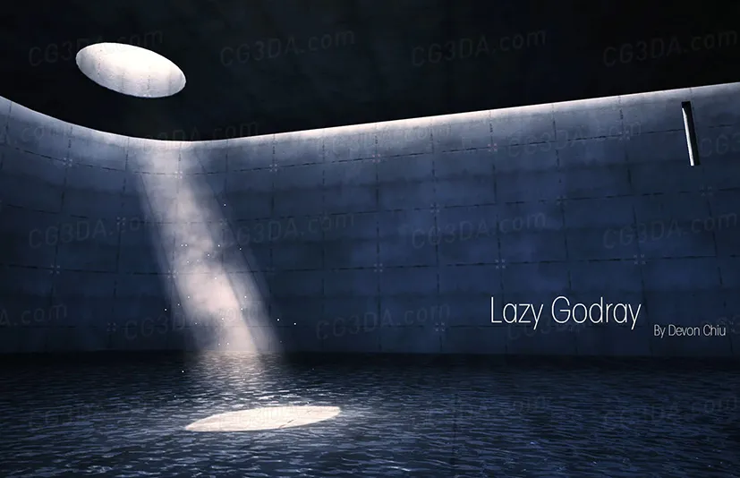 光线照射特效-Lazy Godray