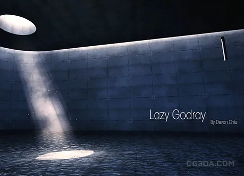 光线照射特效-Lazy Godray