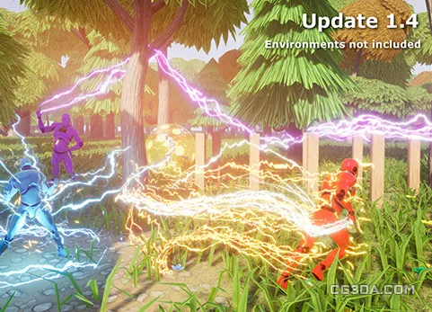闪电特效-Lightning / Electricity VFX Pack