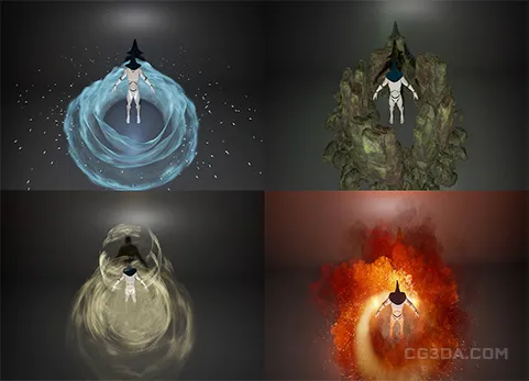 元素魔法特效-Luos's Four Elements