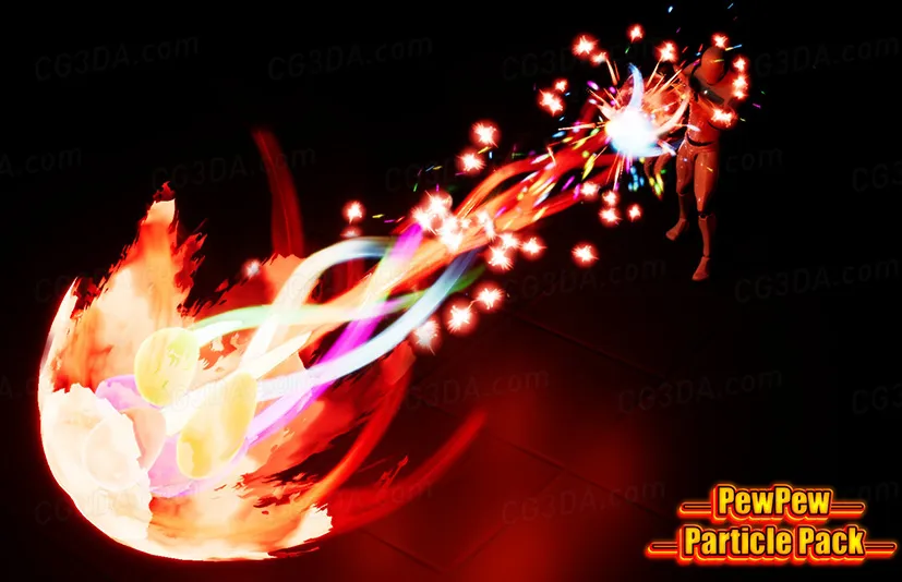 冲击波发射特效-Luos's PewPew Particle Pack