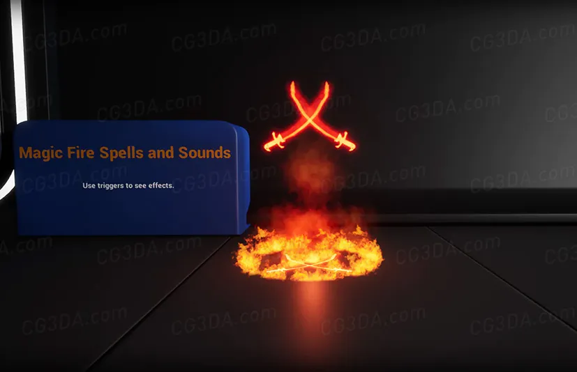 魔法火焰-Magic Fire Spells with Sounds