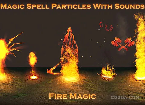 魔法火焰-Magic Fire Spells with Sounds