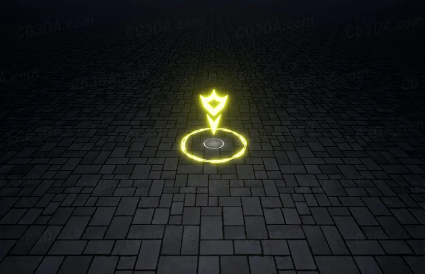 地图轨迹标记视觉特效-Map Track Markers VFX