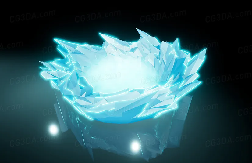 冰霜魔法特效2-Niagara Ice Skill Vfx Set Vol. 2