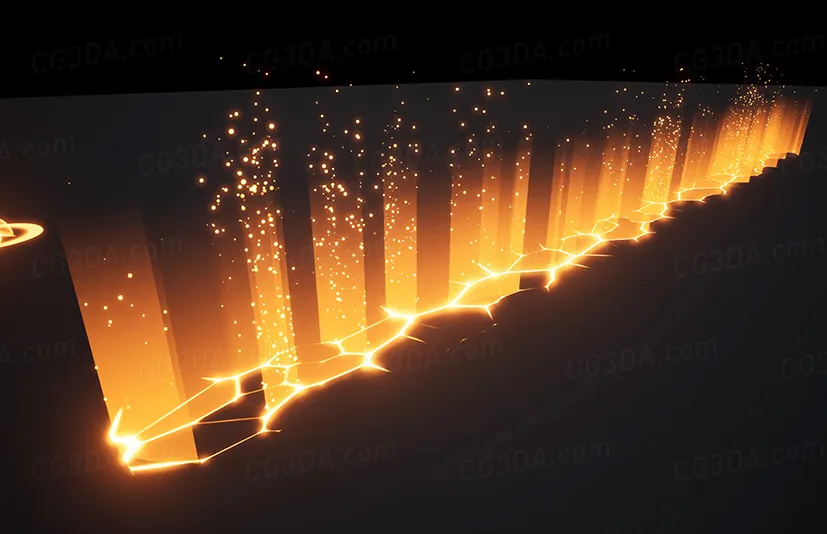 魔法枪击冲击波特效1-Niagara Mega VFX Pack vol. 1