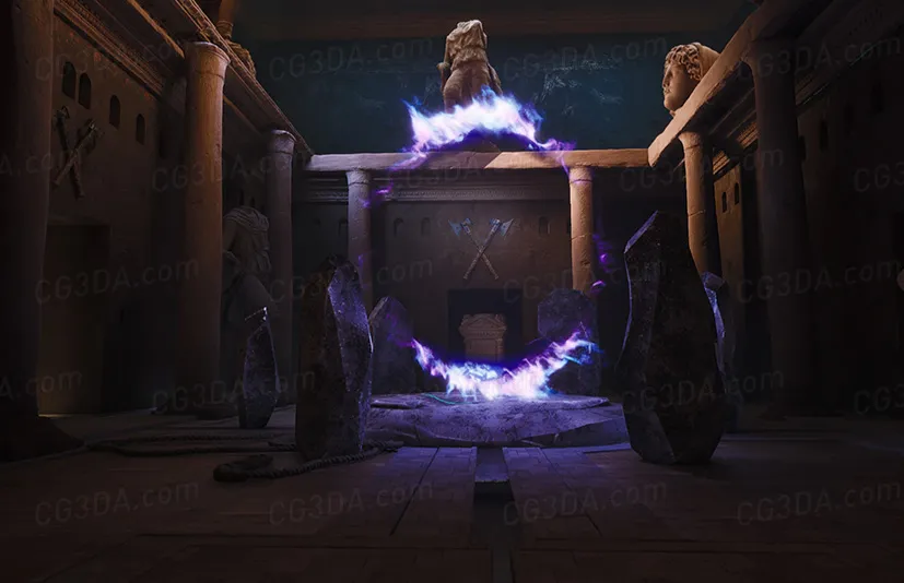 魔法传送门特效-Power Portal Visual Effects Pack