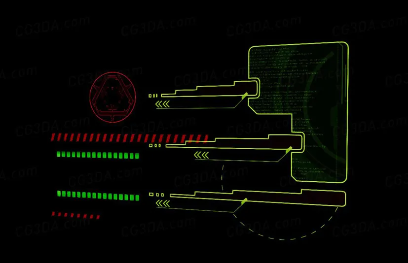 科幻用户界面特效-Sci Fi UI FX