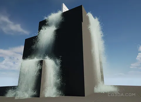 瀑布水流特效-SHADERSOURCE - Waterfall Tool