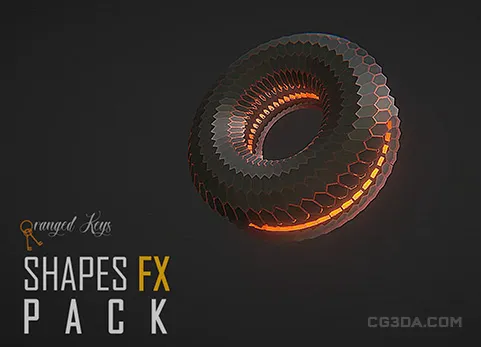多面体科幻特效-Shapes FX Pack