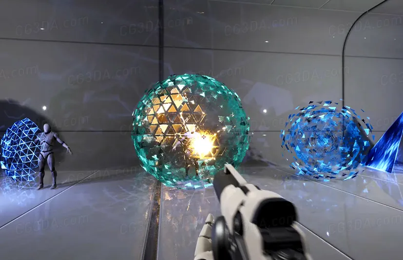 科幻力场护盾特效-Shield FX Responsive