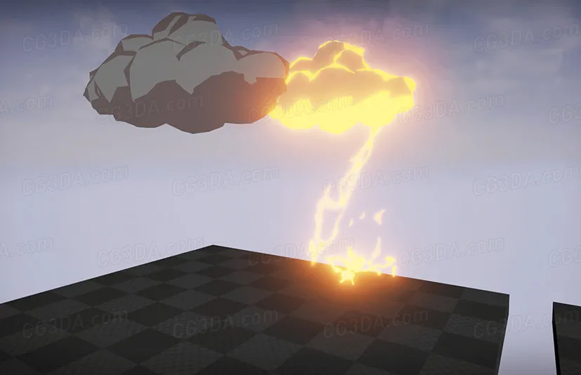卡通水火雷电特效2-Simple Cartoon FX 2