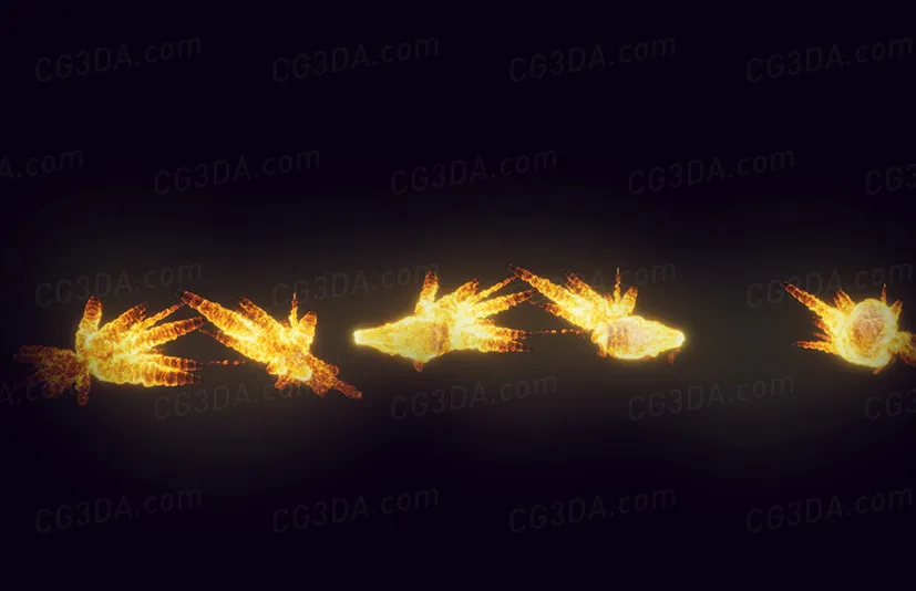 爆炸特效-Space Explosion Pack
