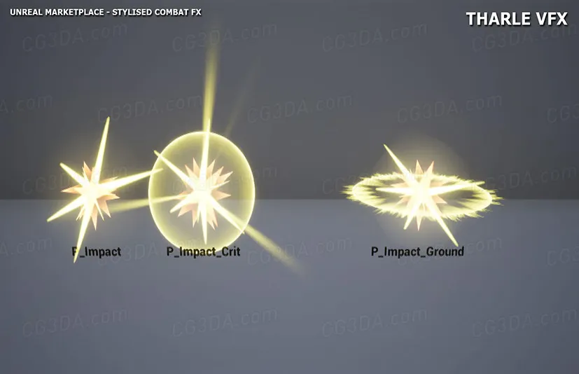 战斗碰撞特效-Stylized Combat FX