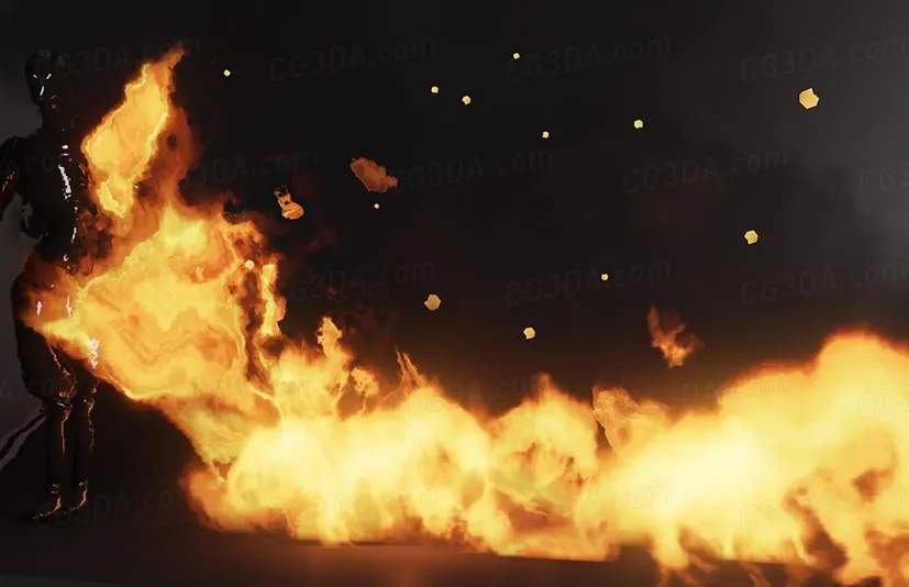 火焰燃烧特效-VFX Fire Pack