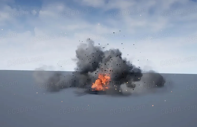 爆炸爆破特效-VFX Grenade Pack