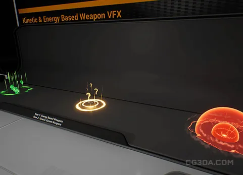 科幻激光武器特效-VFX Series Pack 1