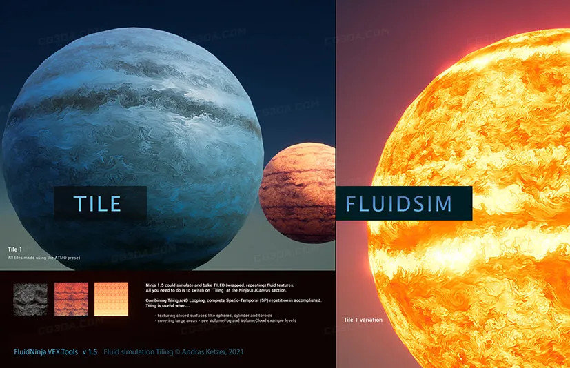 流体特效制作工具-FluidNinja VFX Tools v1.8