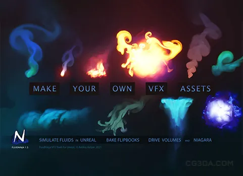 流体特效制作工具-FluidNinja VFX Tools v1.8