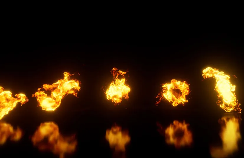 真实火焰特效 - Real Fire Pack 2d Effect Pack