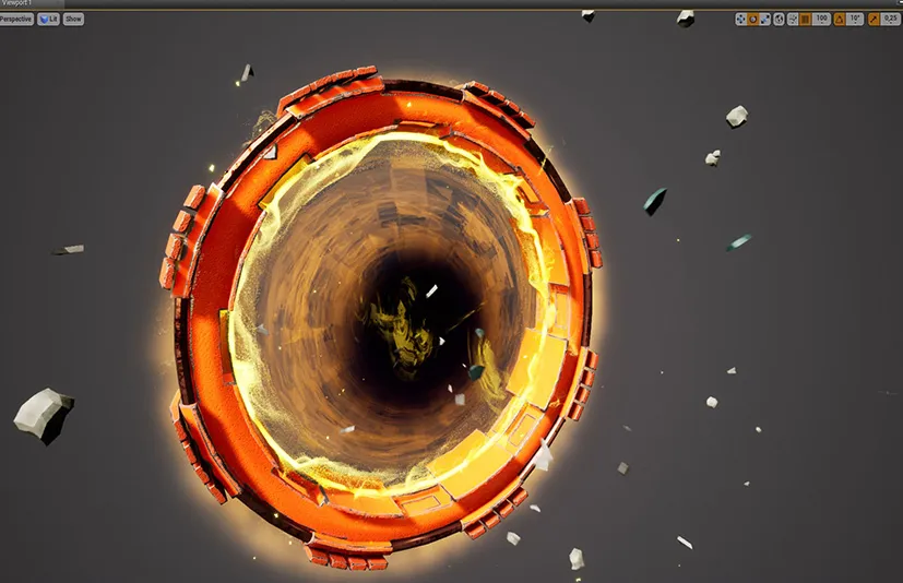 传送门特效/蓝图 - Portal Pack / Teleport Blueprint / VFX