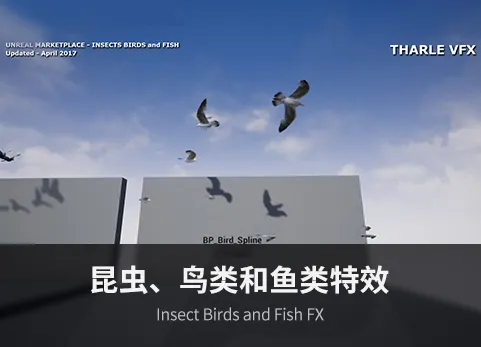昆虫鸟类和鱼类特效 - Insect Birds and Fish FX