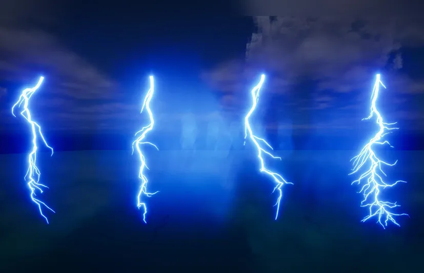闪电效果包 - Lightning & Electric Effect Alembics Pack