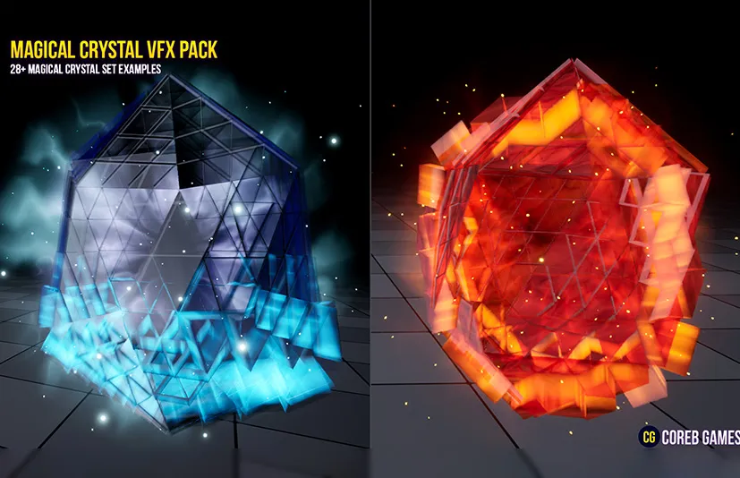 魔法水晶特效 - Magical Crystal VFX Pack