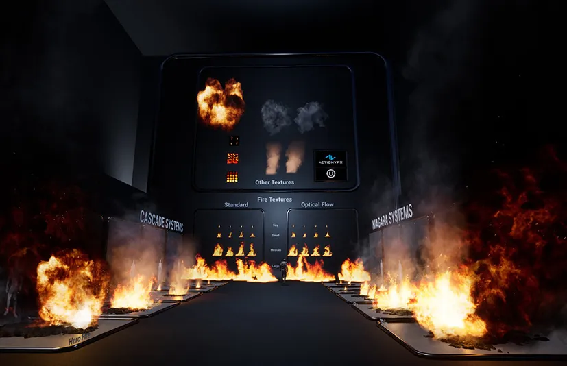 火焰火灾素材 - Ultimate Fire Pack Vol 1. by ActionVFX and Undertone FX, Inc.
