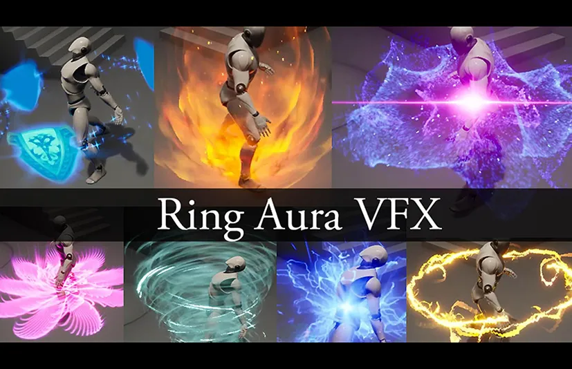 循环光环效果 - Ring Aura VFX