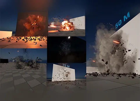 子弹冲击特效包 - Niagara Bullet Impact Fx Pack