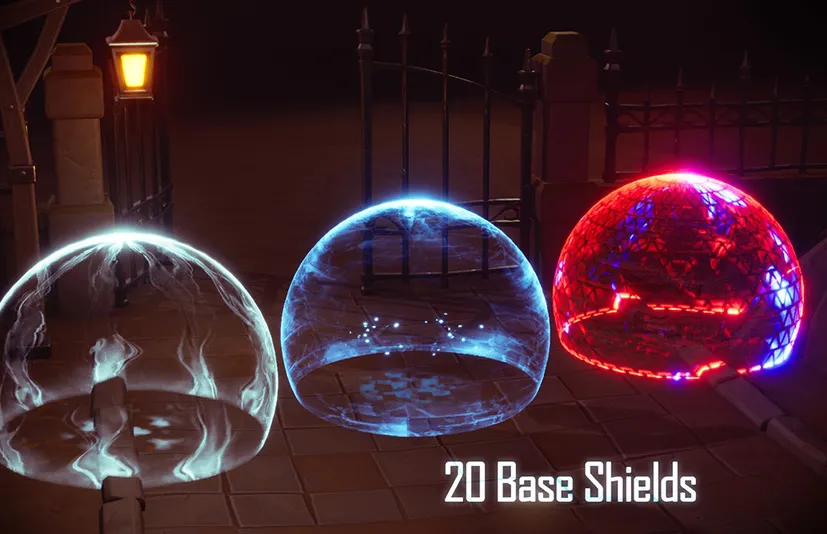 护盾视觉特效包 - Shields VFX Pack