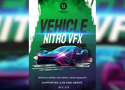 车载特效包 - Vehicle Nitro VFX Pack