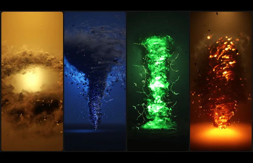 龙卷风生成器 - Tornado Generator - Niagara Fluids