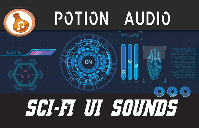科幻用户界面声音 - Sci-Fi User Interface Sounds