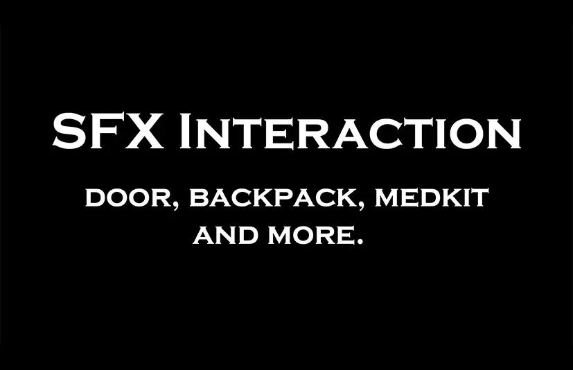 常用物体互动声 - SFX Interaction