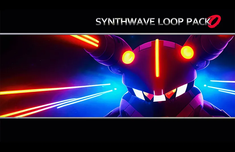 合成波循环音乐 - SynthWave Loop Pack