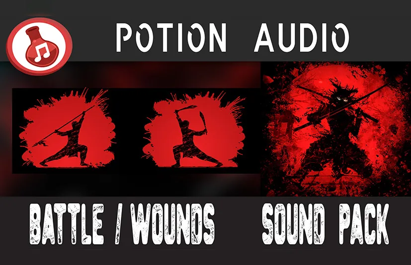 战斗与创伤声音包 - Battle Wounds Sound Pack