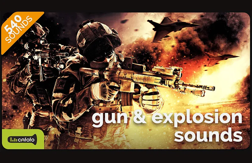 UE音乐音效-枪声和爆炸声 - Gun Explosion Sounds