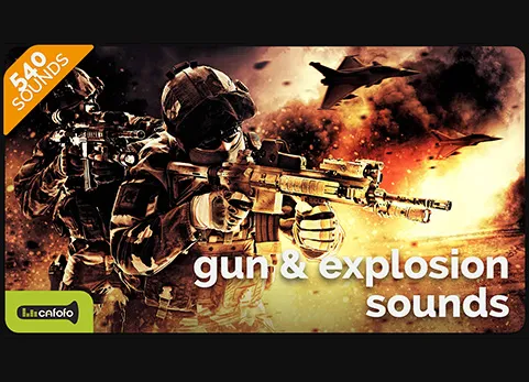 UE音乐音效-枪声和爆炸声 - Gun Explosion Sounds