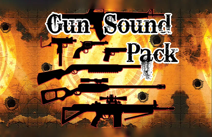UE音乐音效-枪声包 - Gun Sound Pack